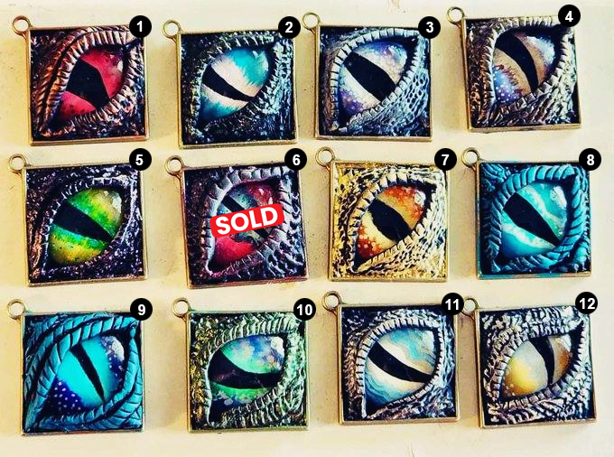 DRAGON EYE PENDANTS (HANDCRAFTED)