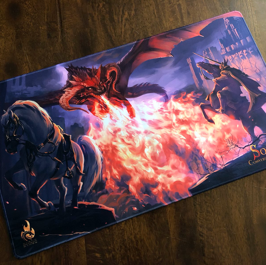 Soltera: Convergence of Dragons – Premium Card Game Playmat (14