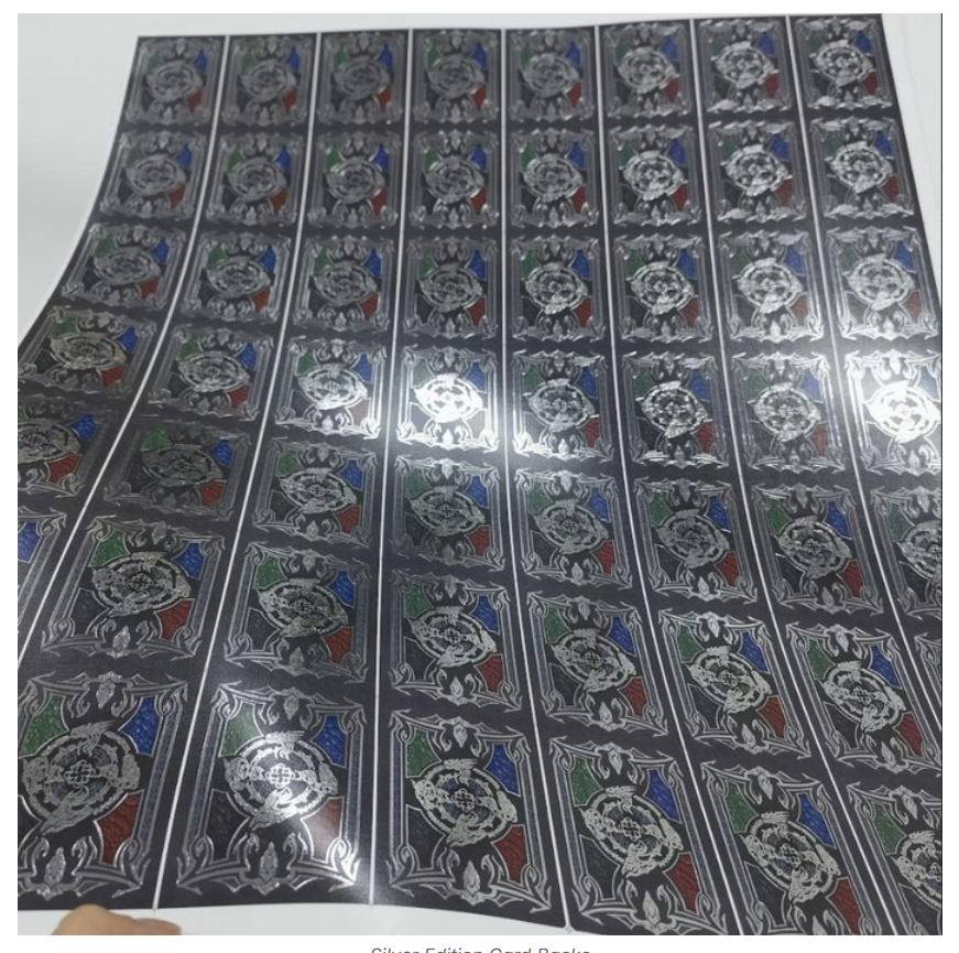 Soltera Silver Limited Print Uncut Sheet