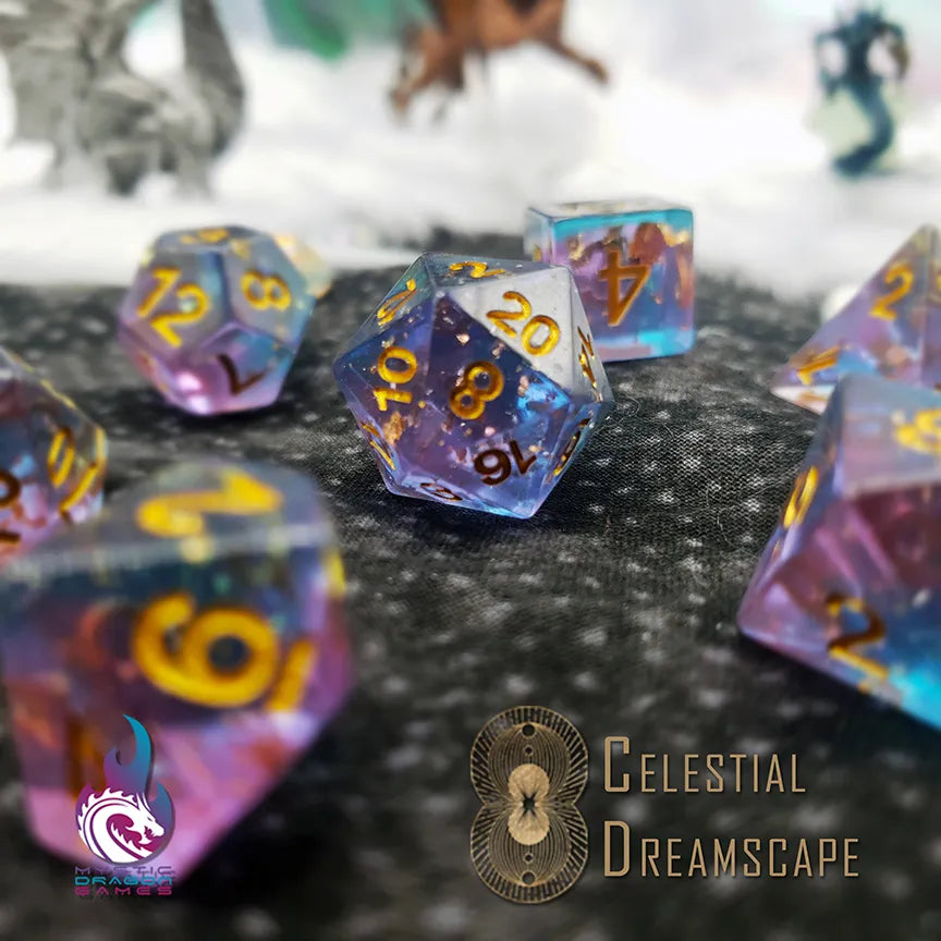CELESTIAL DREAMSCAPE DICE SET