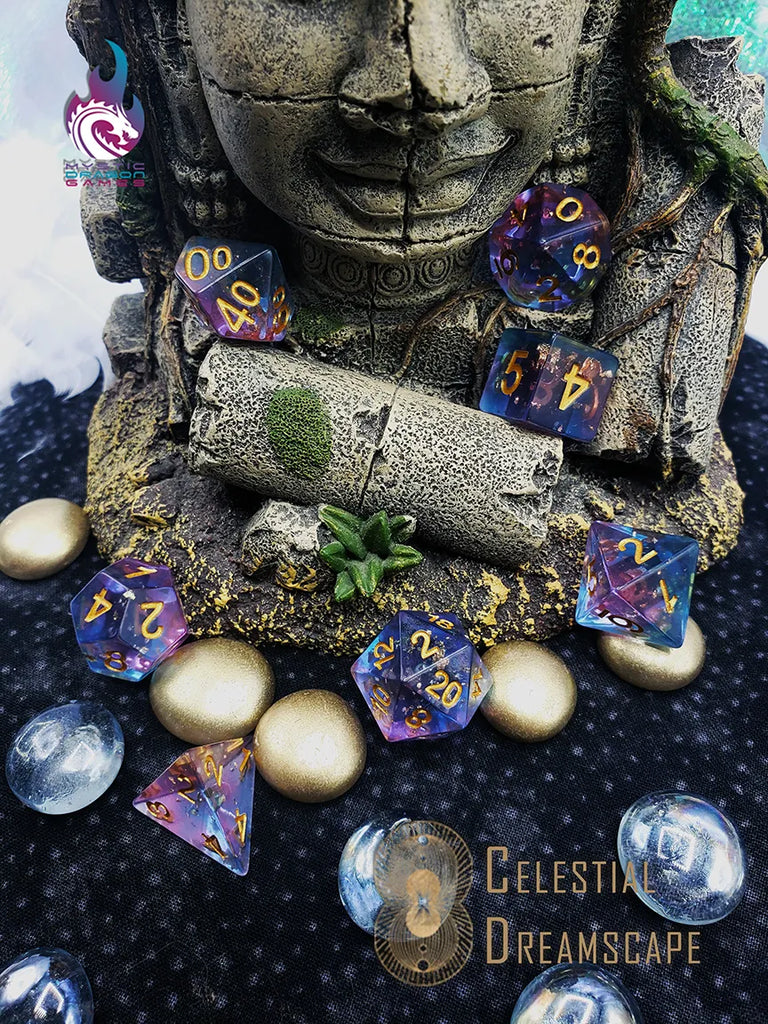 CELESTIAL DREAMSCAPE DICE SET