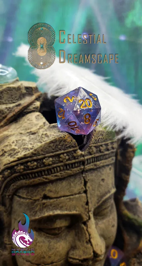 CELESTIAL DREAMSCAPE DICE SET