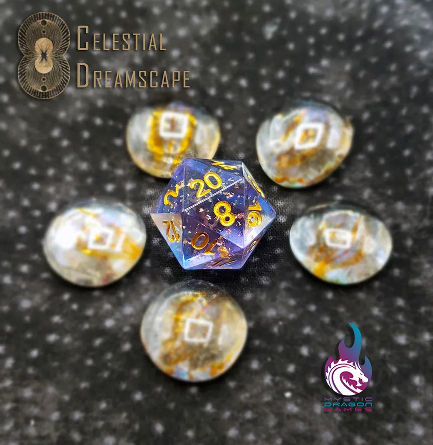 CELESTIAL DREAMSCAPE DICE SET