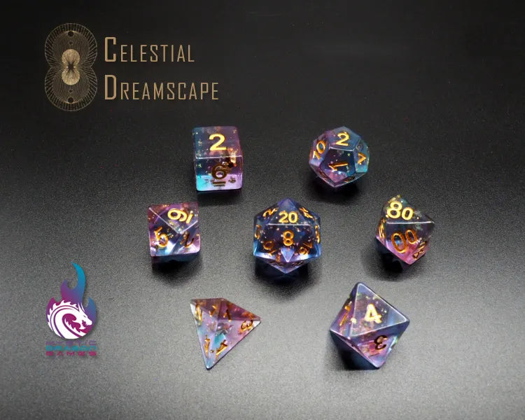 CELESTIAL DREAMSCAPE DICE SET