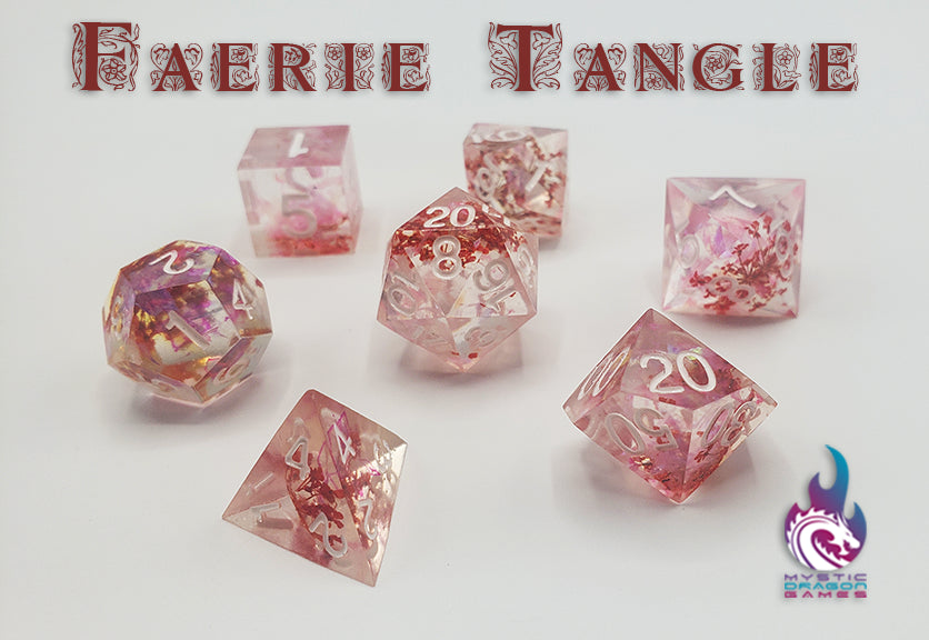 FAERIE TANGLE SHARP EDGE DICE