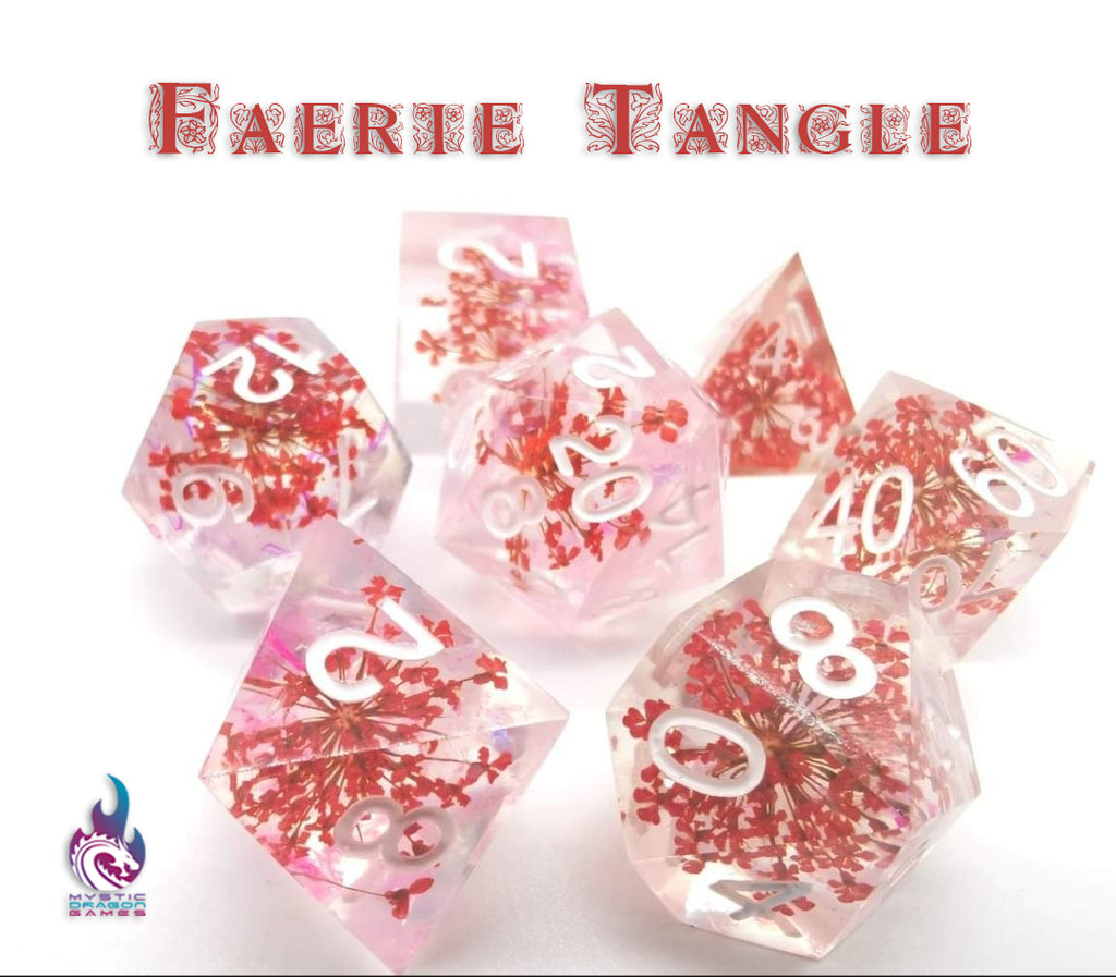 FAERIE TANGLE SHARP EDGE DICE