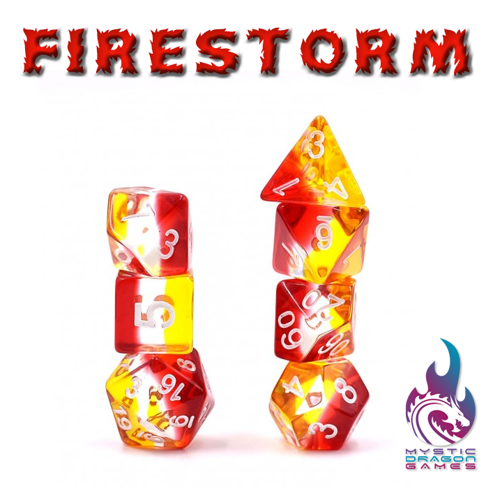 FIRESTORM DICE SET