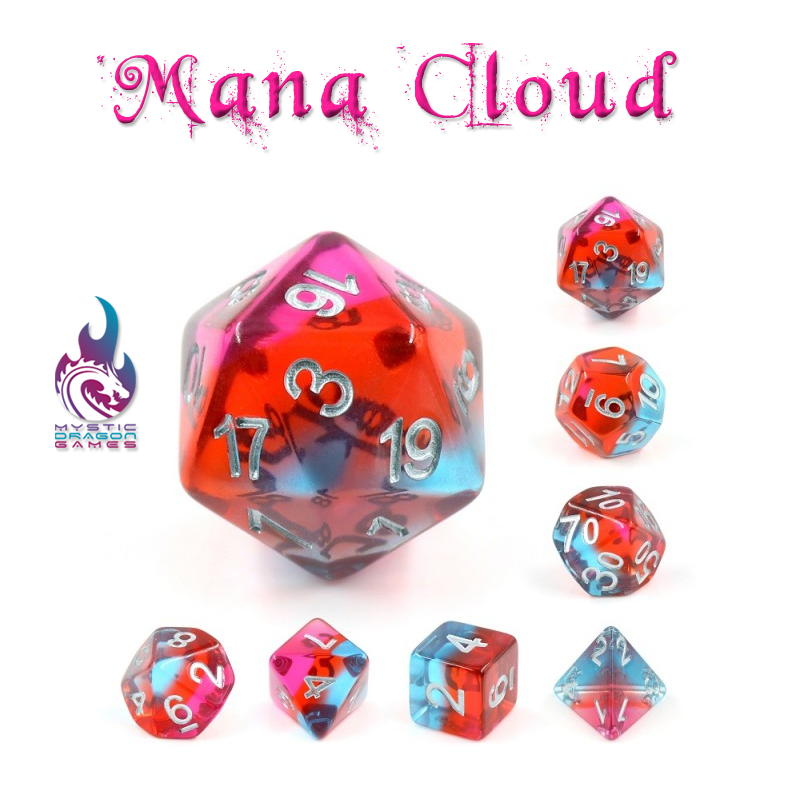 MANA CLOUD DICE SET