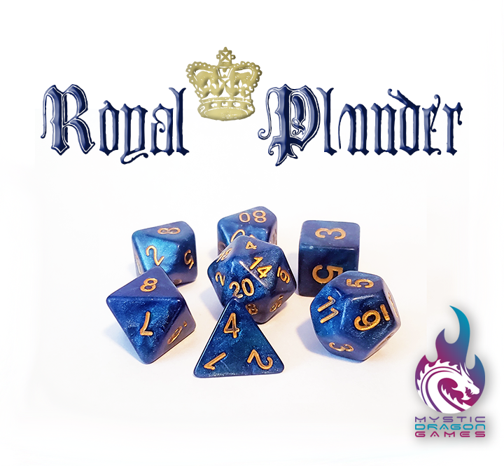 ROYAL PLUNDER DICE SET
