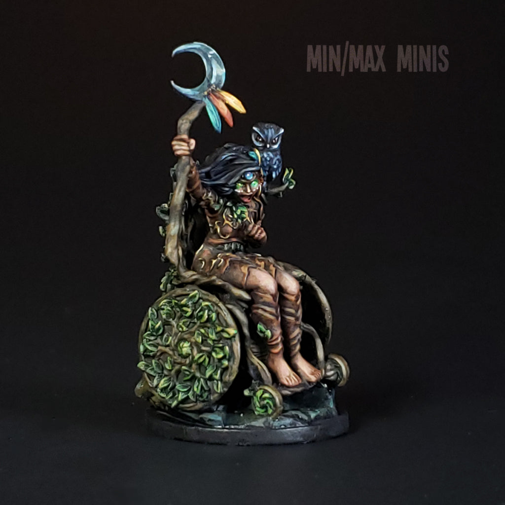 HUMAN DRUID METAL/RESIN