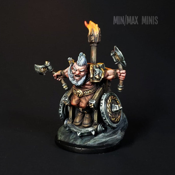 DWARF BARBARIAN METAL/RESIN