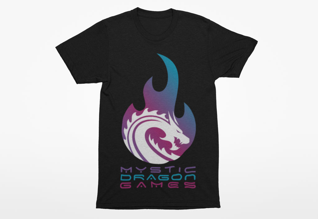 MYSTIC DRAGON GAMES T-SHIRT 100% COTTON