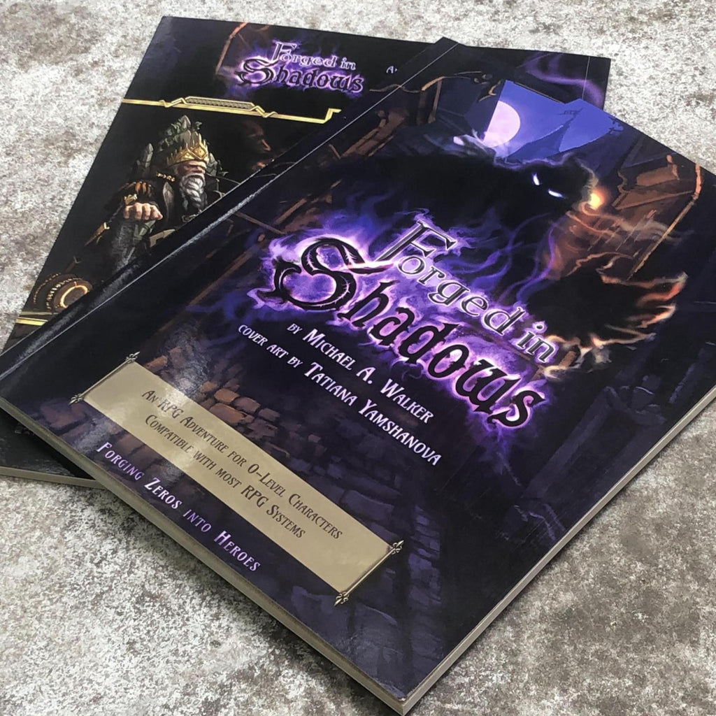 Forged In Shadows Adventure Book - 0-level
