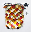 AUTUMN LEAVES LARGE SCALE MAIL DICE BAG