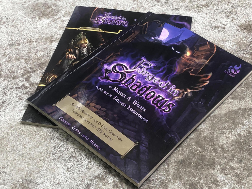 FORGED IN SHADOWS  ADVENTURE BOOK