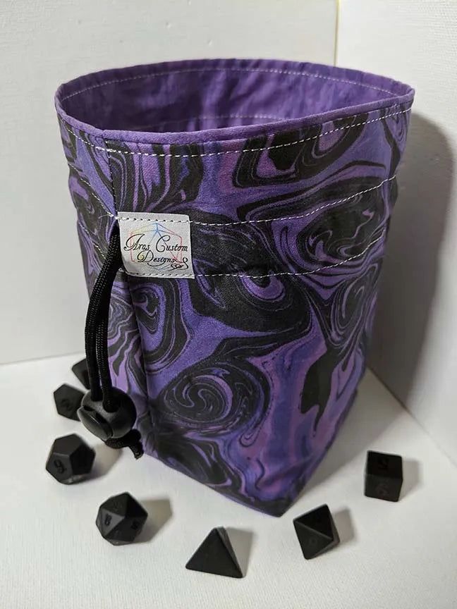 FORGED IN SHADOWS HANDMADE DICE BAG