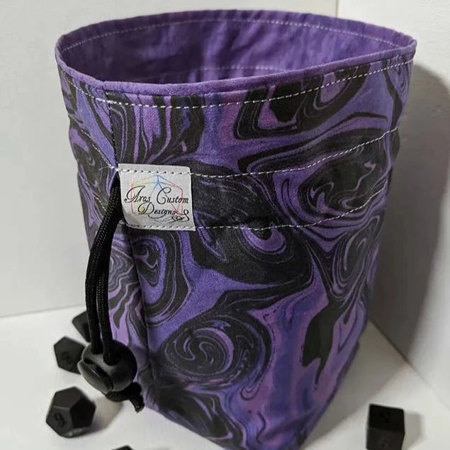 Forged In Shadows Official Handmade Dice Bag